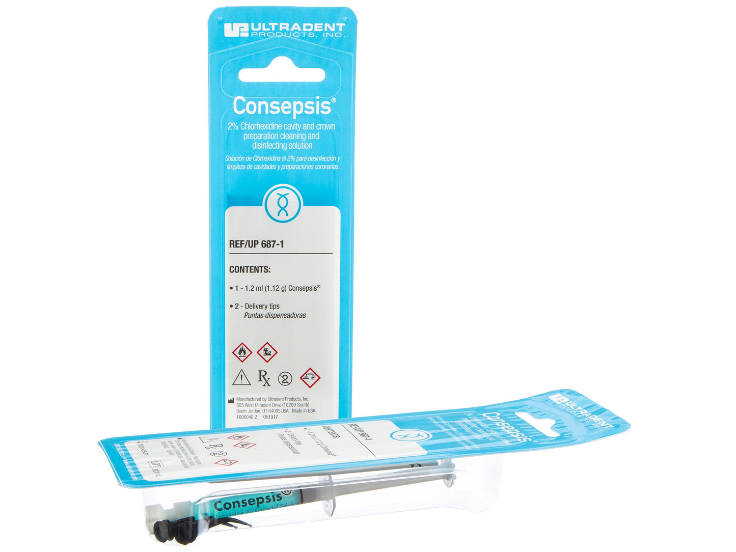 Desinfectante de Cavidades - Consepsis Single 1 x 1.2 ml