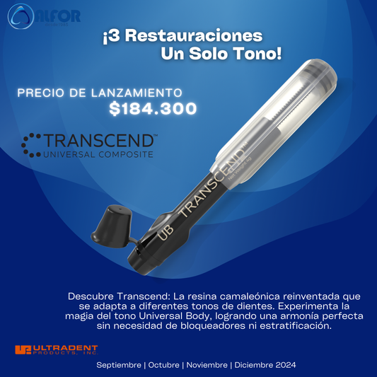 ¡PROMOCIÓN! LANZAMIENTO RESINA UNIVERSAL TRANSCEND